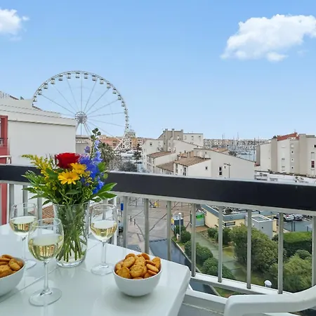 T2 Vue Port Cap D'agde - Balcon, Calme & Agde